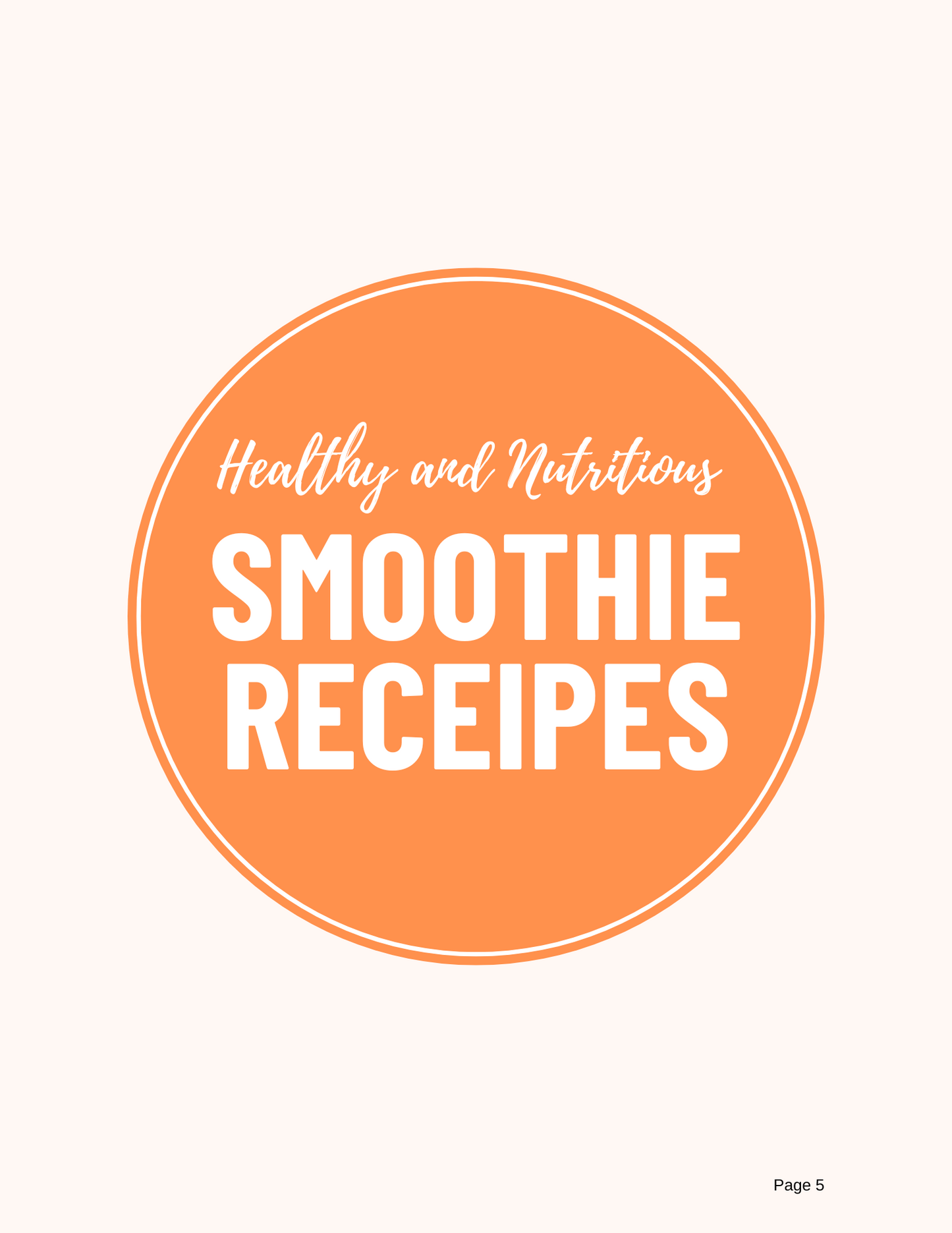 30 Healthy Smoothie Recipes