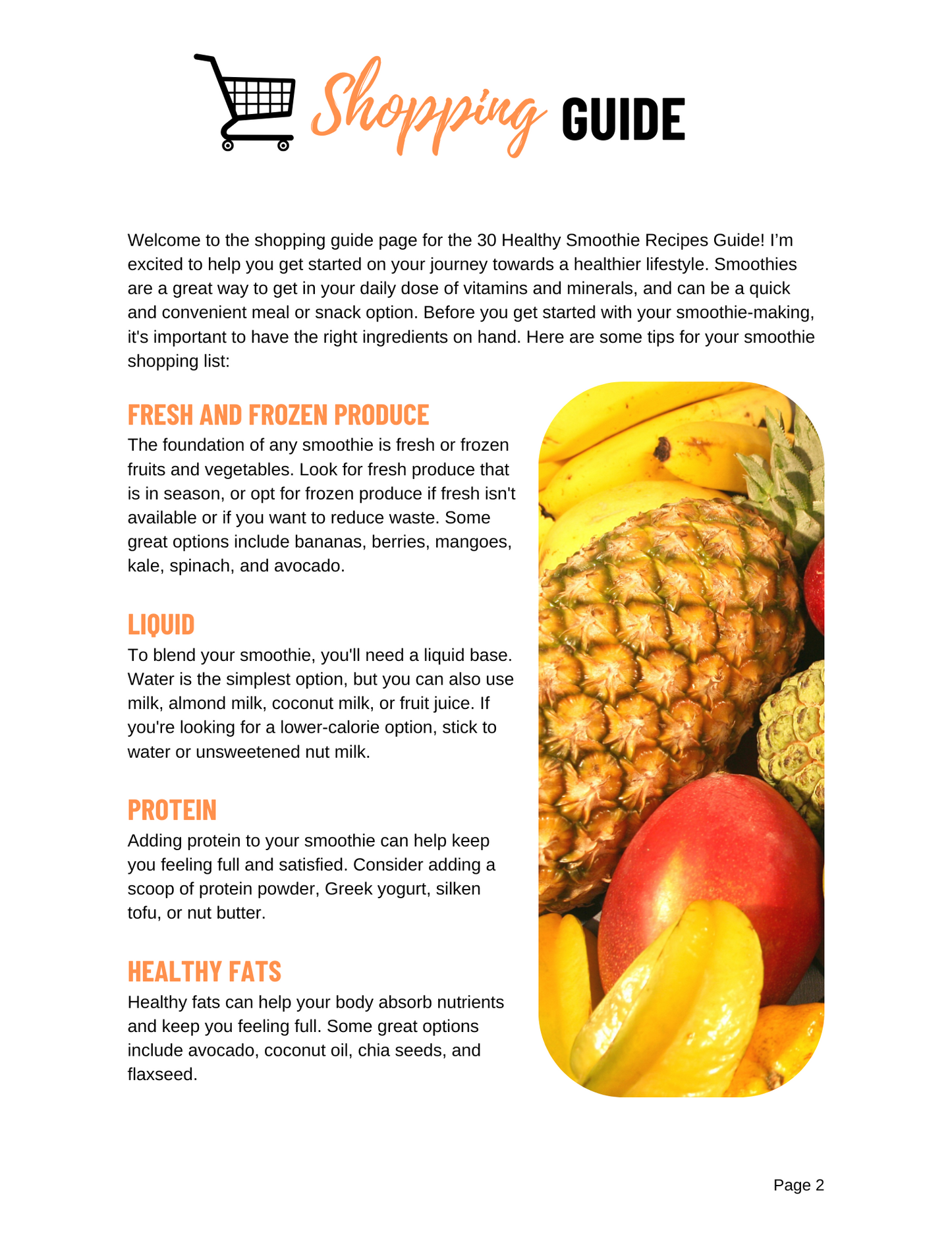 30 Healthy Smoothie Recipes